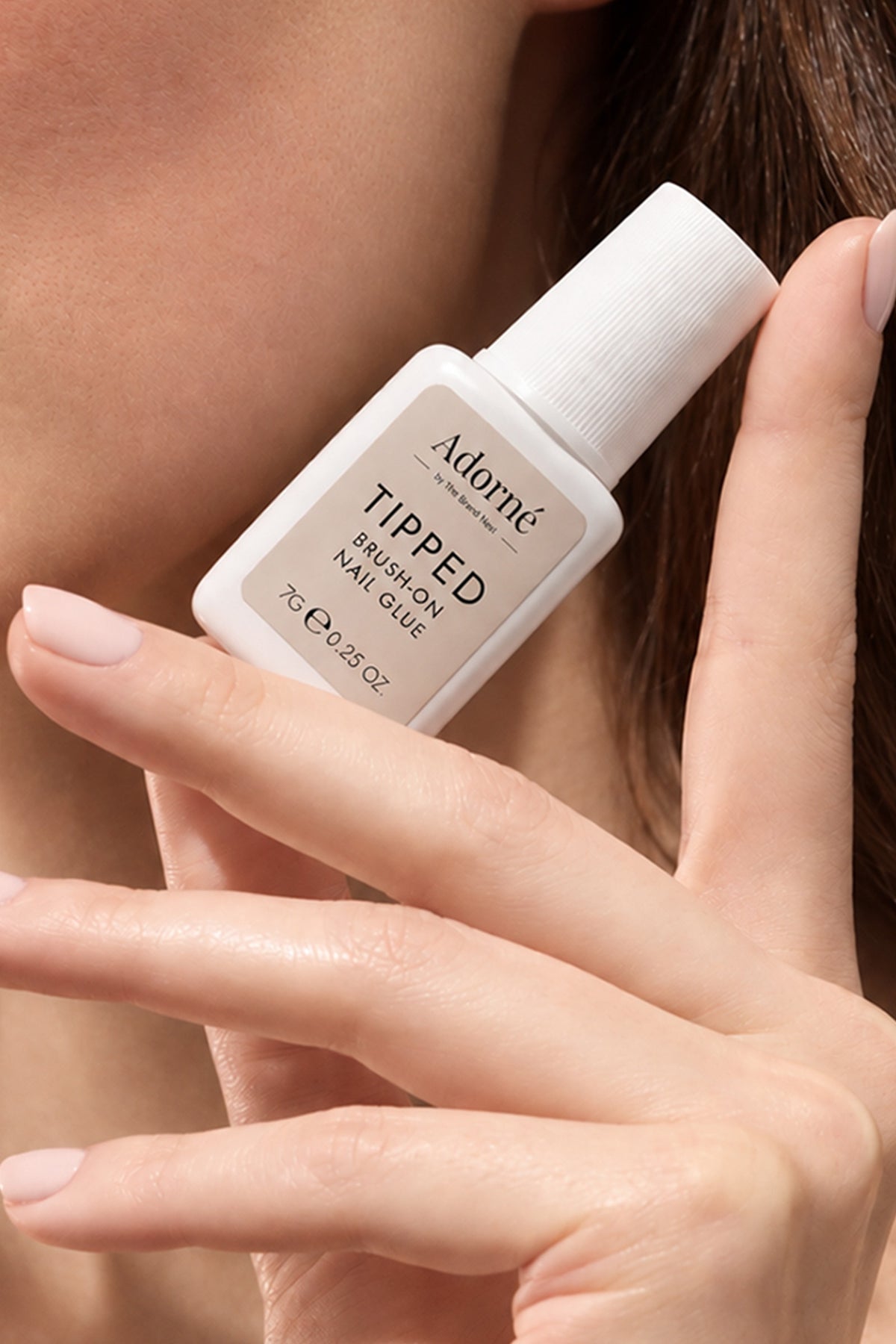 Tipped Brush On Nail Glue